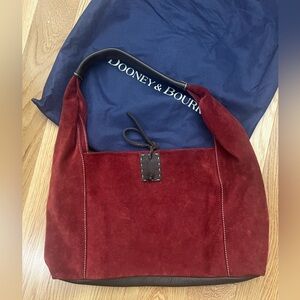 Like New Dooney & Bourke Suede Handbag